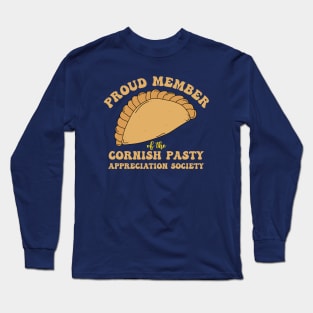 Cornish Pasty Appreciation Society Long Sleeve T-Shirt